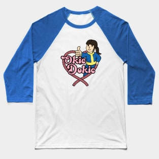 Lucy Vault Okie Dokie Baseball T-Shirt